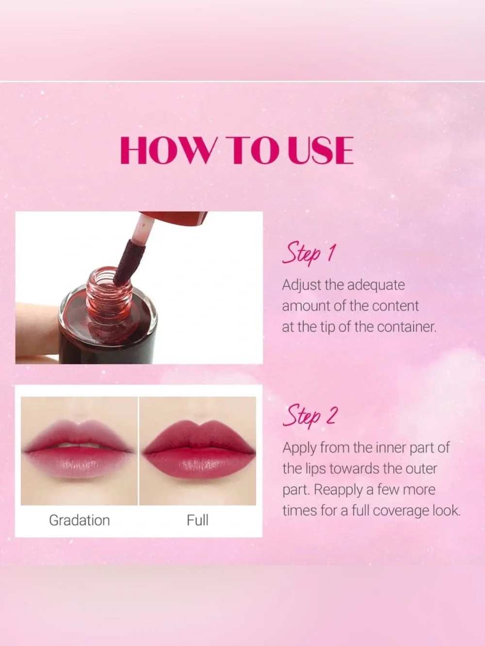 Etude Watertint lip stains NEW -2